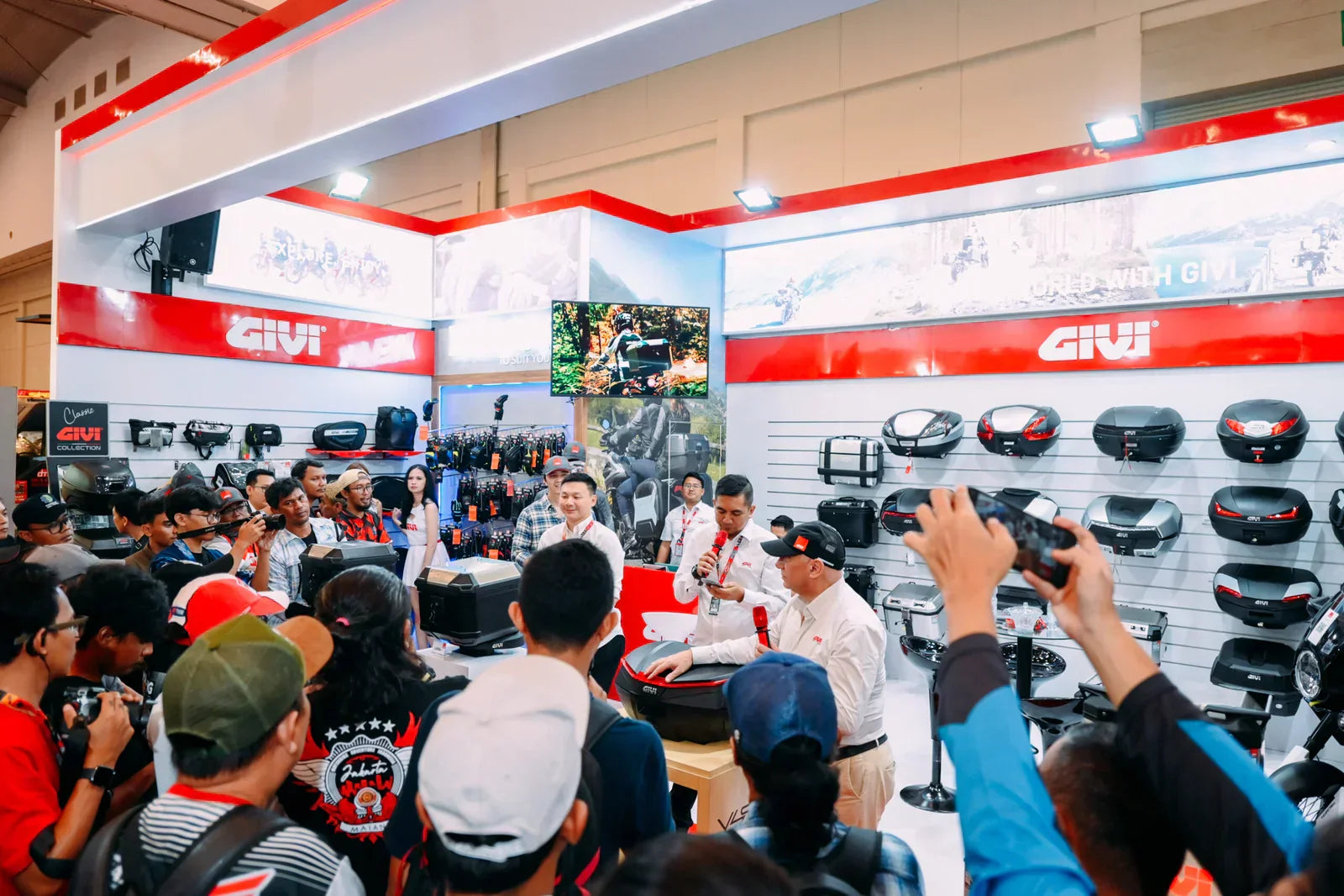 A Look Back at the Lively GIVI Booth at IMOS 2025